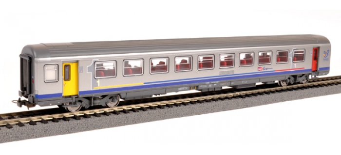 Set De 2 Voitures Corail TER Bourgogne SNCF PI 58654 Piko