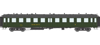 Modélisme ferroviaire : REE VB-233 - Voiture « Bacalan » C11s BUFFET Ep.IIIa – SNCF