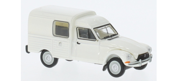 BRE14276 - Citroen Acadiane blanche, 1976 - Brekina