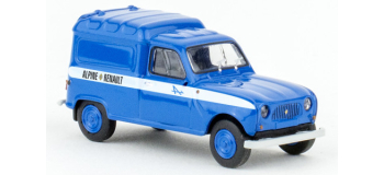 BRE14758 - Renault R4 Fourgonnette 1961, Alpine Renault - Brekina