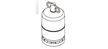 DECA4516B - Bouteilles de gaz - Decapod