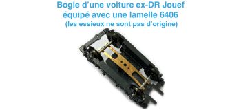 DECA6406 - Lamelles pour voitures Jouef - Decapod