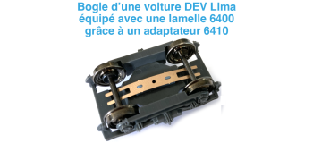 DECA6410 - Adaptateurs lamelles pour bogies Lima/Riva/HJ - Decapod