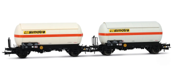 HJ6265 - Coffret 2 wagons-citerne SNCF, « Simotra » - Jouef