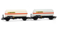 HJ6265 - Coffret 2 wagons-citerne SNCF, « Simotra » - Jouef