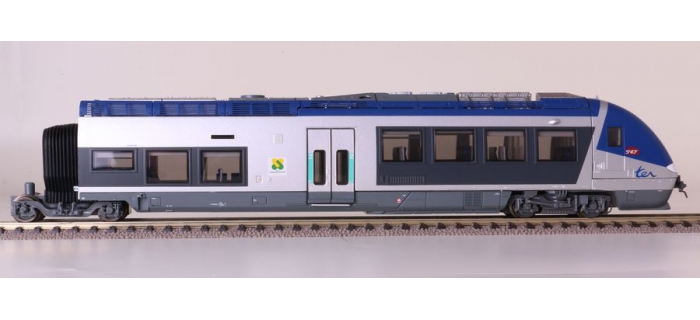 LSM10078 - Autorail AGC X 76600, Champagne Ardenne, 3 caisses - LS Models