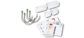 NO 51250 - Set de démarrage micro-rooms LED, éclairages intérieurs de bâtiments - Noch