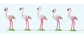 PR20372 - 5 flamants roses - Preiser