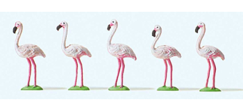 PR20372 - 5 flamants roses - Preiser