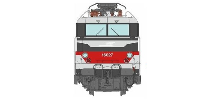 MB-200S - Locomotive BB16027 SNCF livrée Multiservice, ACHERES, DCC Son - REE Modeles