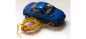 SAI 0900 - Peugeot 206 CC Bleue, Phares eclairés - SAI